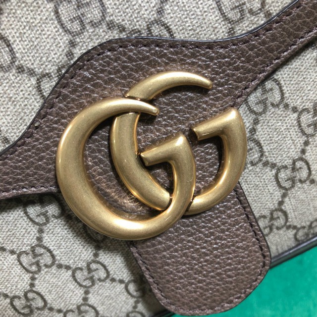 Gucci女包 498110 古馳GG Marmont系列 GUCCI女士手提包 古馳單肩斜挎包  gqy1829